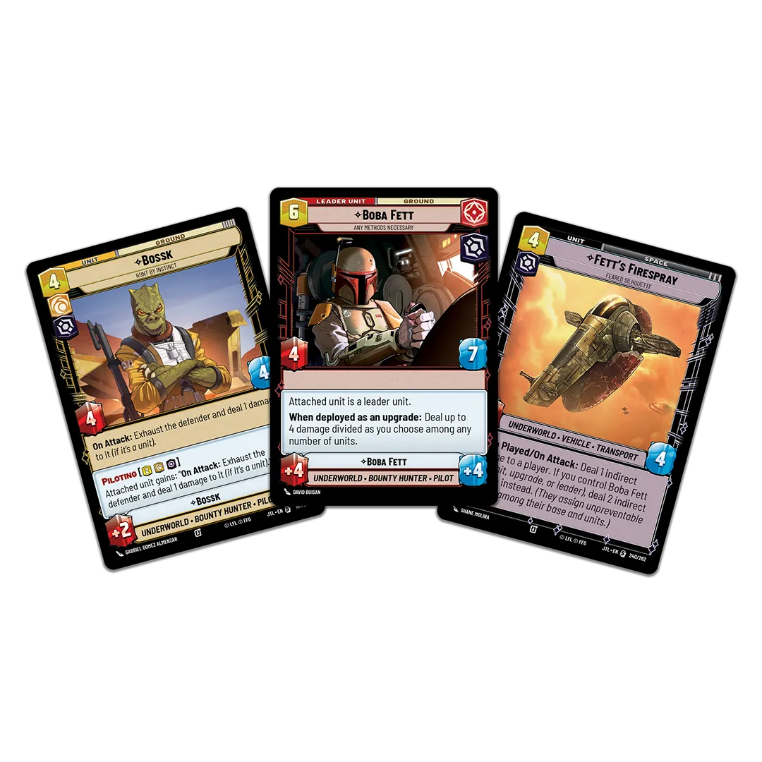 Star Wars Unlimited: Jump to Lightspeed Spotlight Deck [Boba Fett]