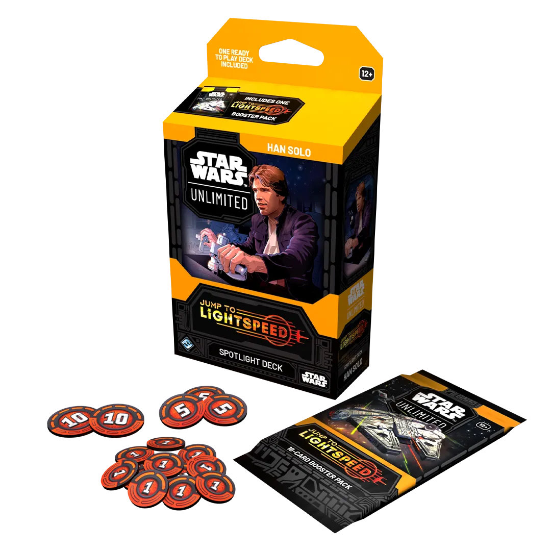 Star Wars Unlimited: Jump to Lightspeed Spotlight Deck [Han Solo]