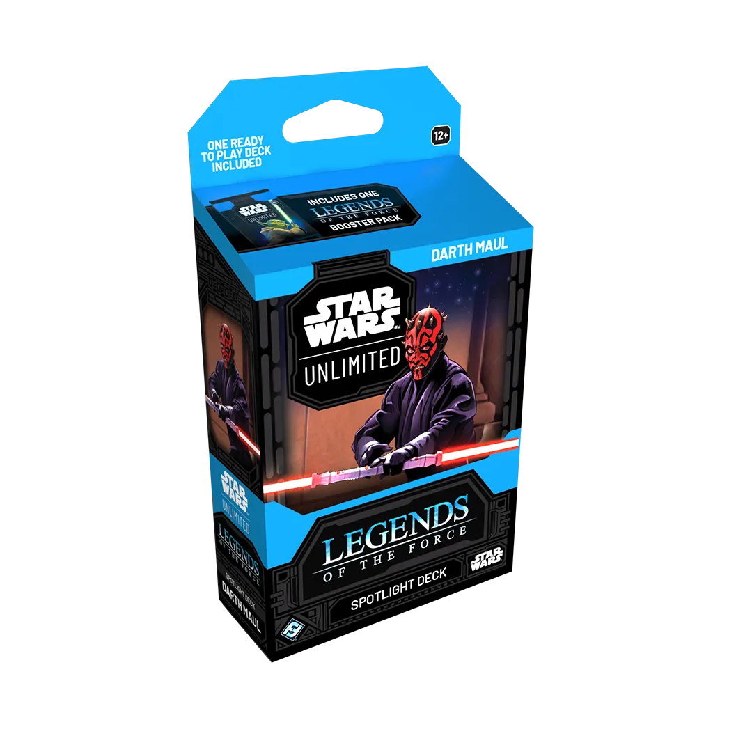Star Wars Unlimited: Legends of the Force Spotlight Deck [Darth Maul]