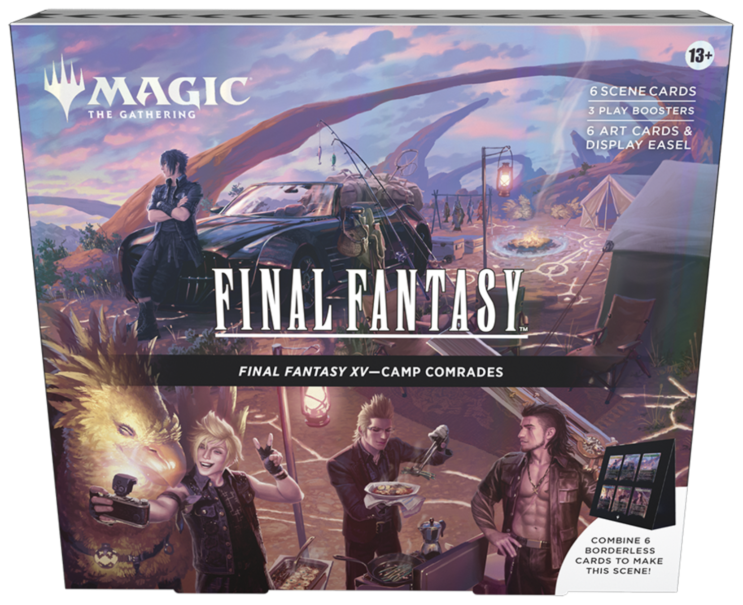 Final Fantasy Holiday Scene Box Display (Set of 4) - Preorder