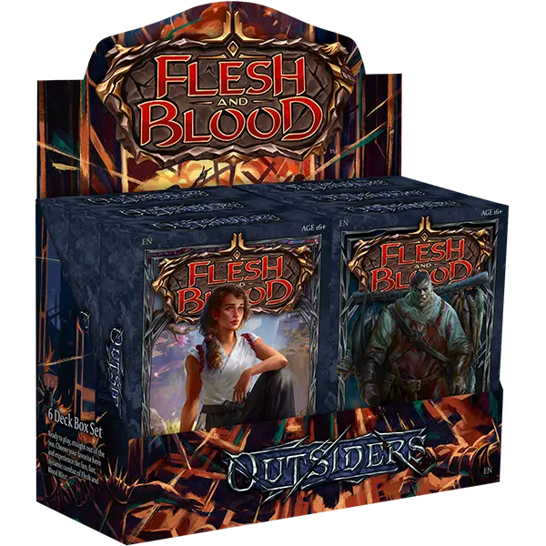 Outsiders Blitz Deck Display (6 Decks)