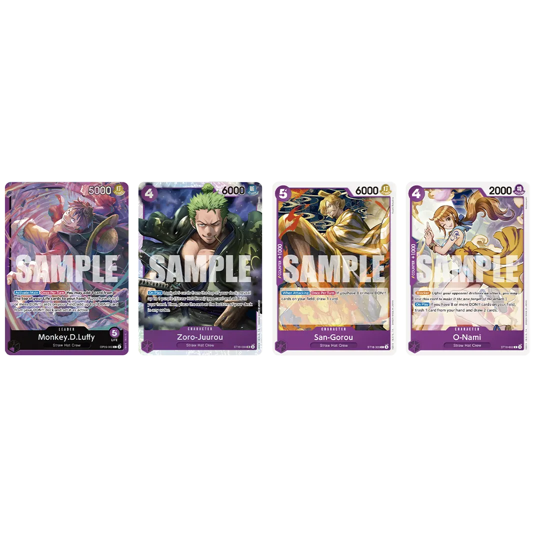 Starter Deck 18: PURPLE Monkey.D.Luffy [ST-18]