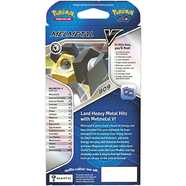 Pokemon GO - Battle Deck (Melmetal V)