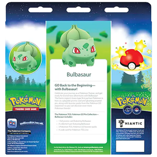 Pokemon GO - Pin Collection (Set of 3)