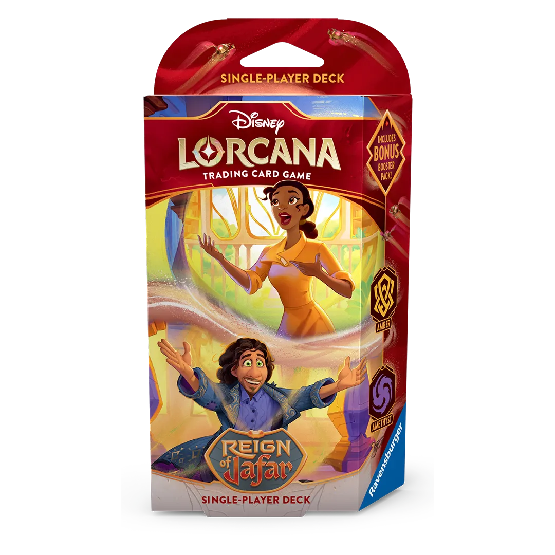 Disney Lorcana: Reign of Jafar Starter Deck [Amber & Amethyst]