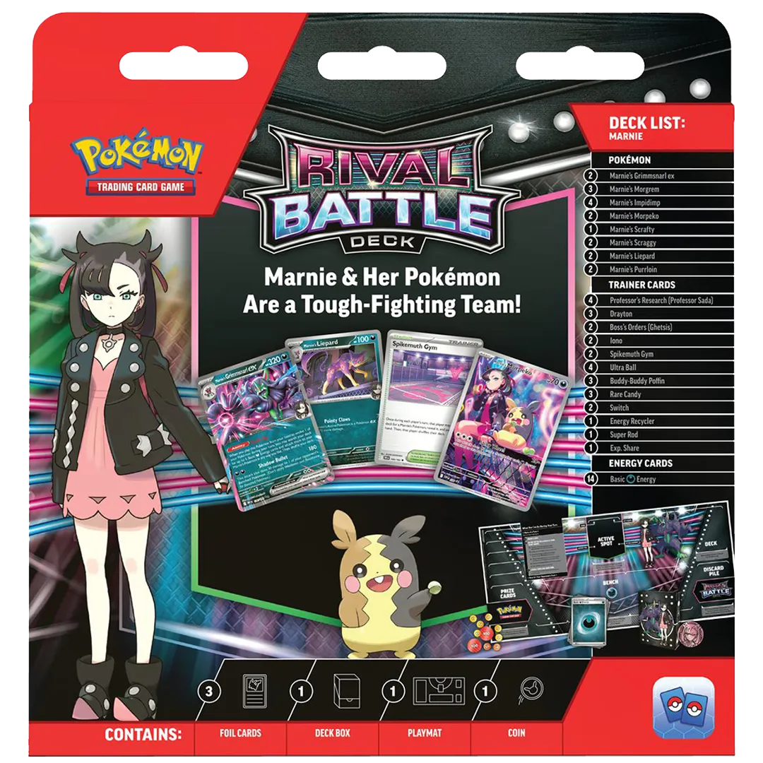 Pokemon Rival Battle Deck Marnie