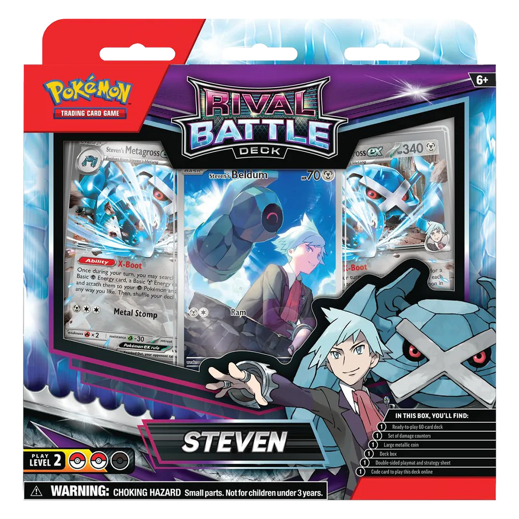 Pokemon Rival Battle Deck Steven