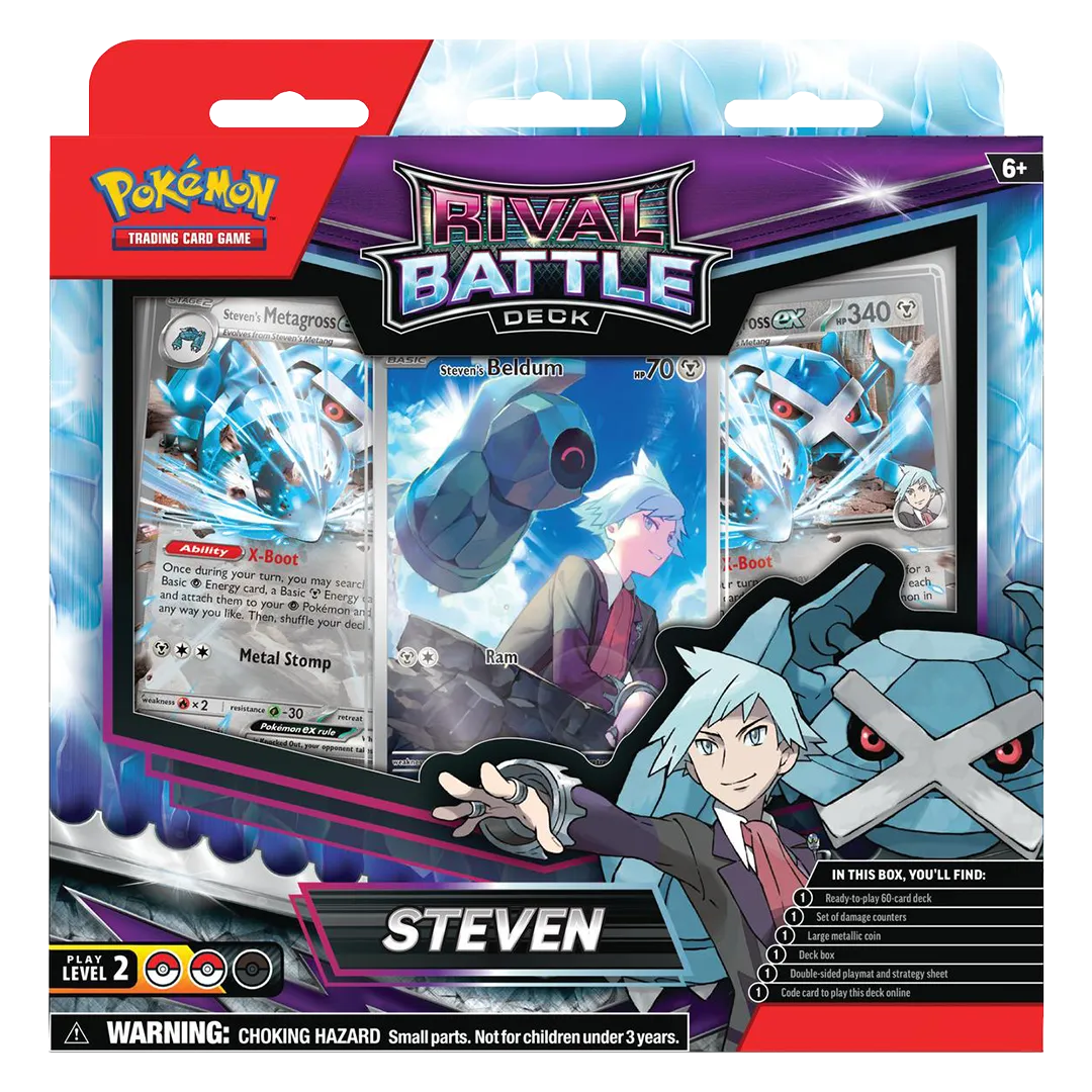 Pokemon Rival Battle Deck Steven