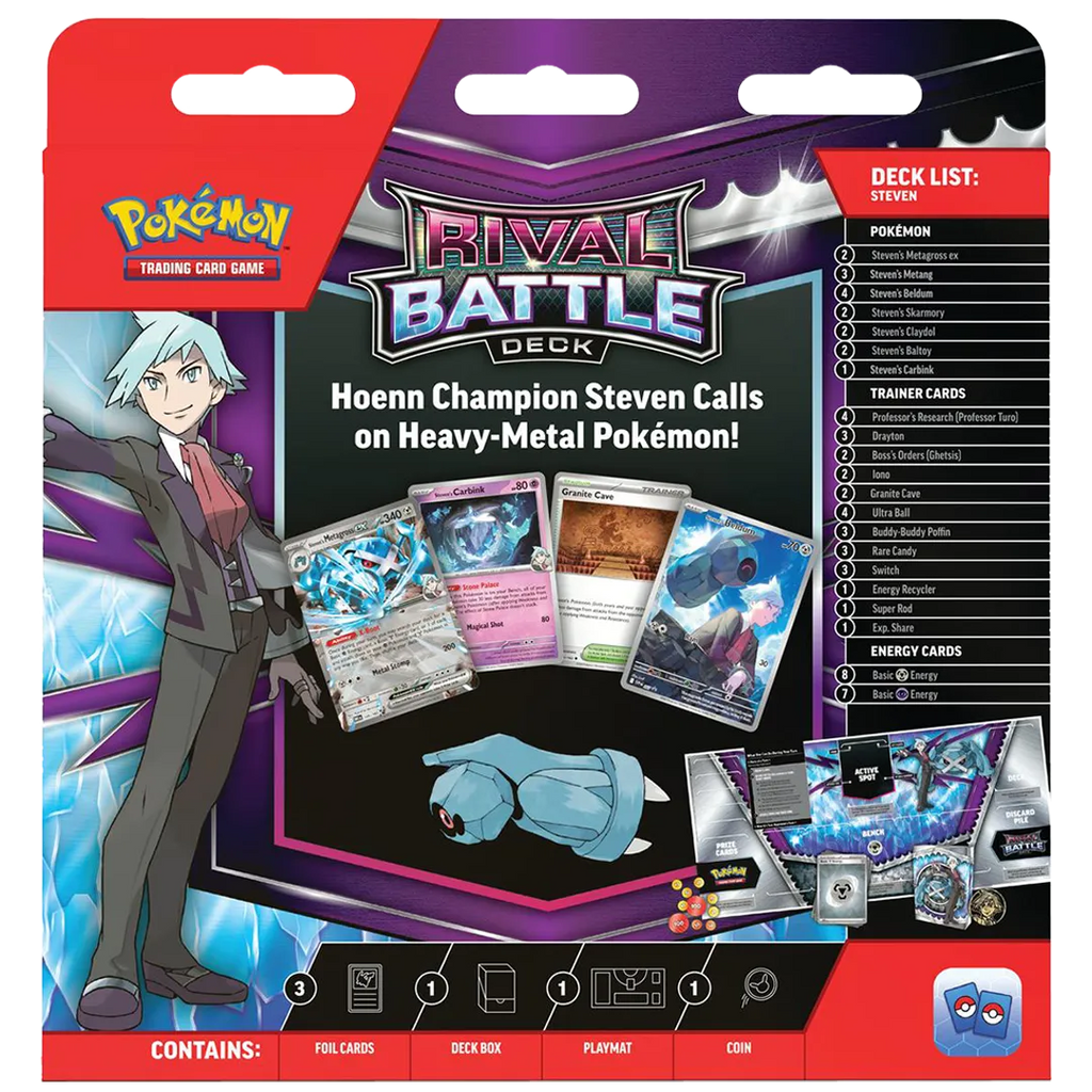 Pokemon Rival Battle Deck Steven