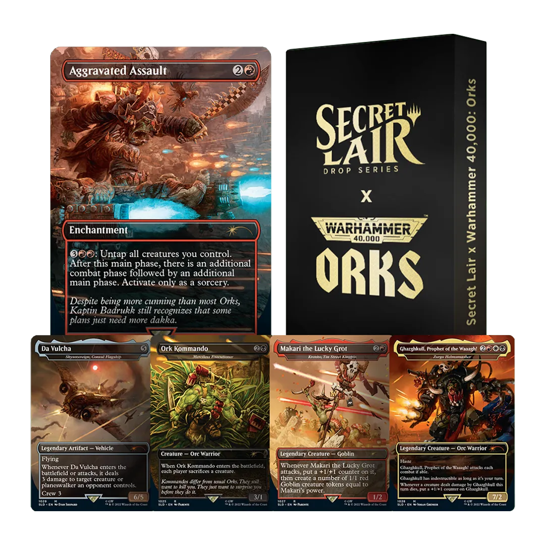 Secret Lair Drop - Secret Lair x Warhammer 40,000: Orks