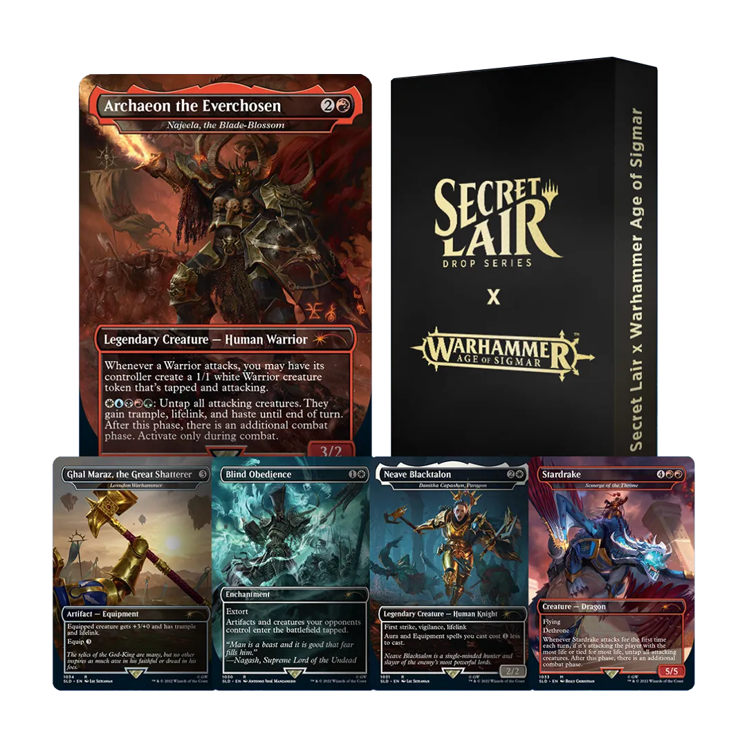 Secret Lair Drop - Secret Lair x Warhammer Age of Sigmar