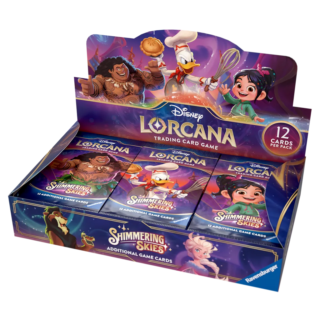 Disney Lorcana: Shimmering Skies Booster Display