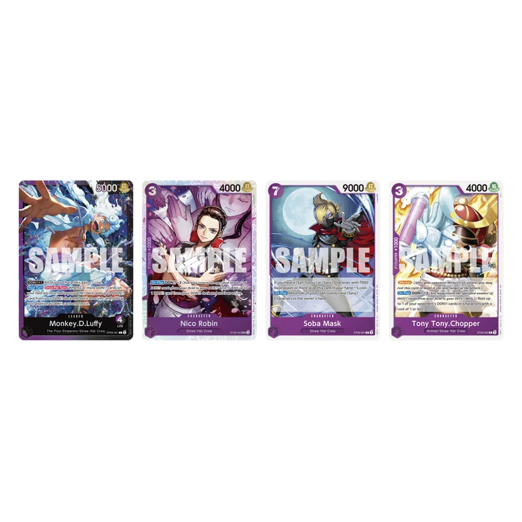 One Piece - Starter Deck 26: PURPLE/BLACK Monkey.D.Luffy [ST-26]