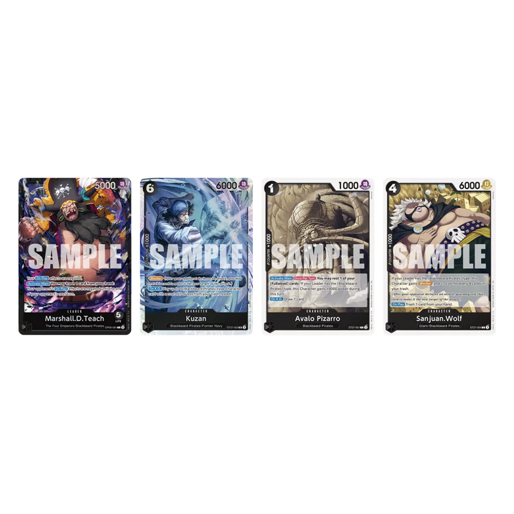 Starter Deck 27: BLACK Marshall.D.Teach [ST-27]