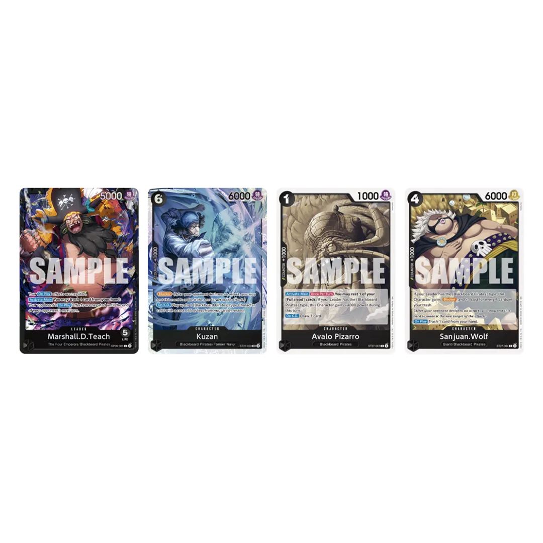 Starter Deck 27: BLACK Marshall.D.Teach [ST-27]
