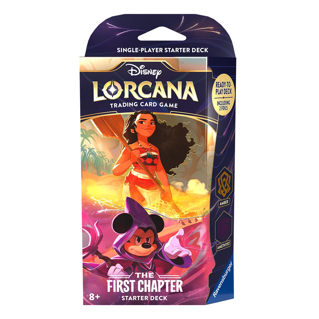 Disney Lorcana: The First Chapter Starter Deck (Amber & Amethyst)