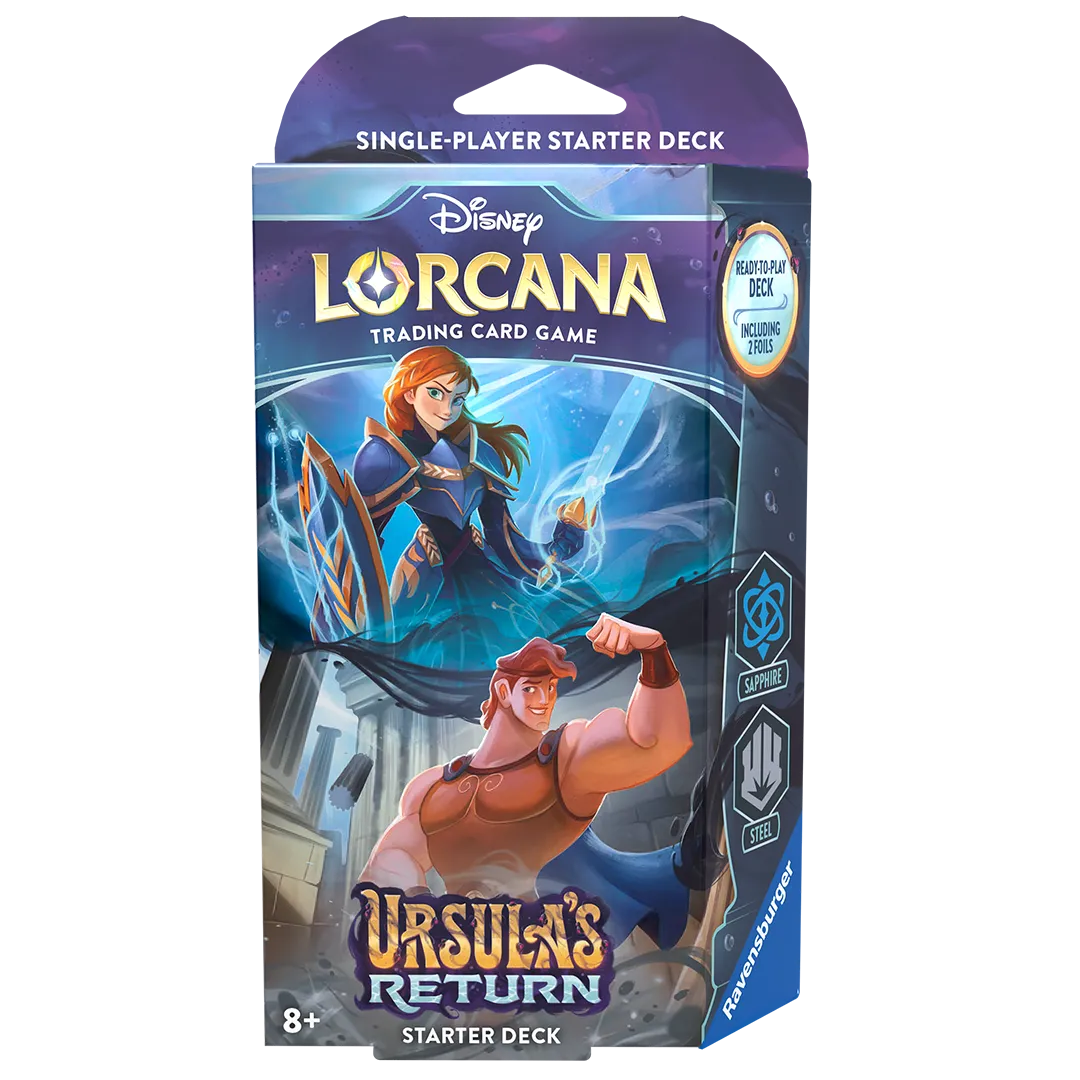Disney Lorcana: Ursula's Return Starter Deck [Sapphire & Steel]