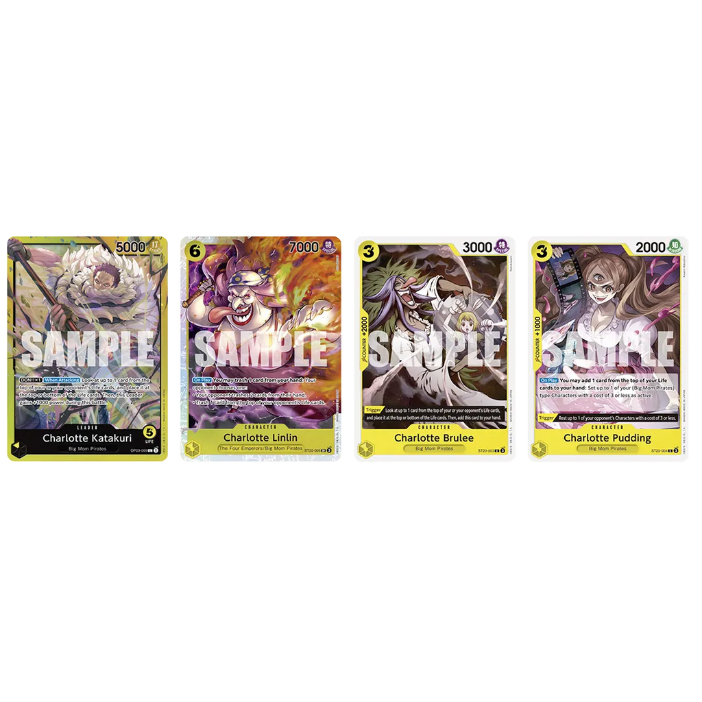 Starter Deck 20: YELLOW Charlotte Katakuri Display [ST-20]