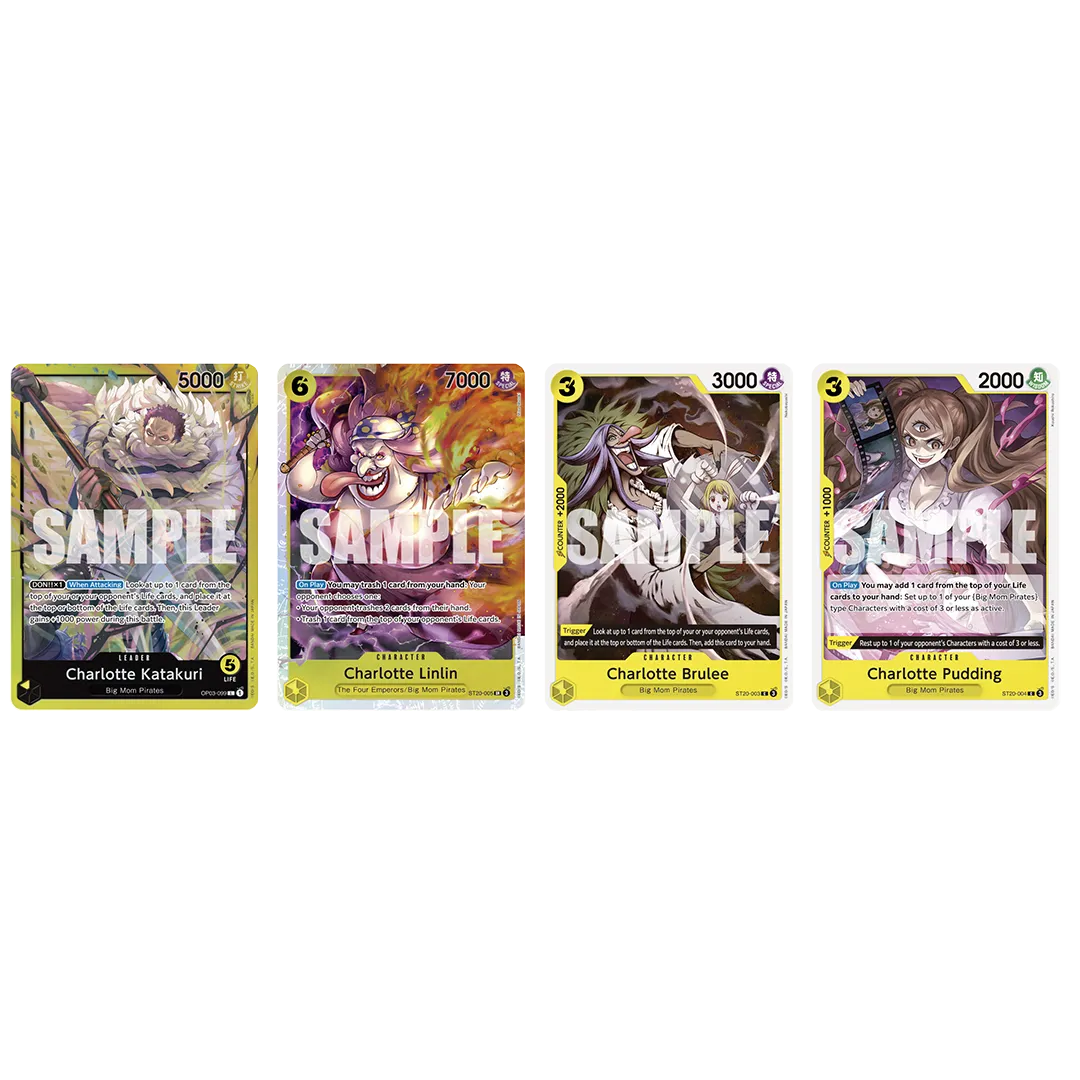 Starter Deck 20: YELLOW Charlotte Katakuri Display [ST-20]