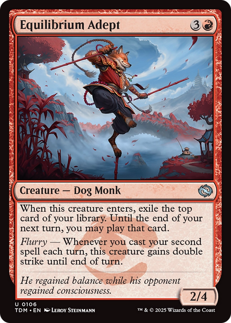 Equilibrium Adept (TDM-106) Foil