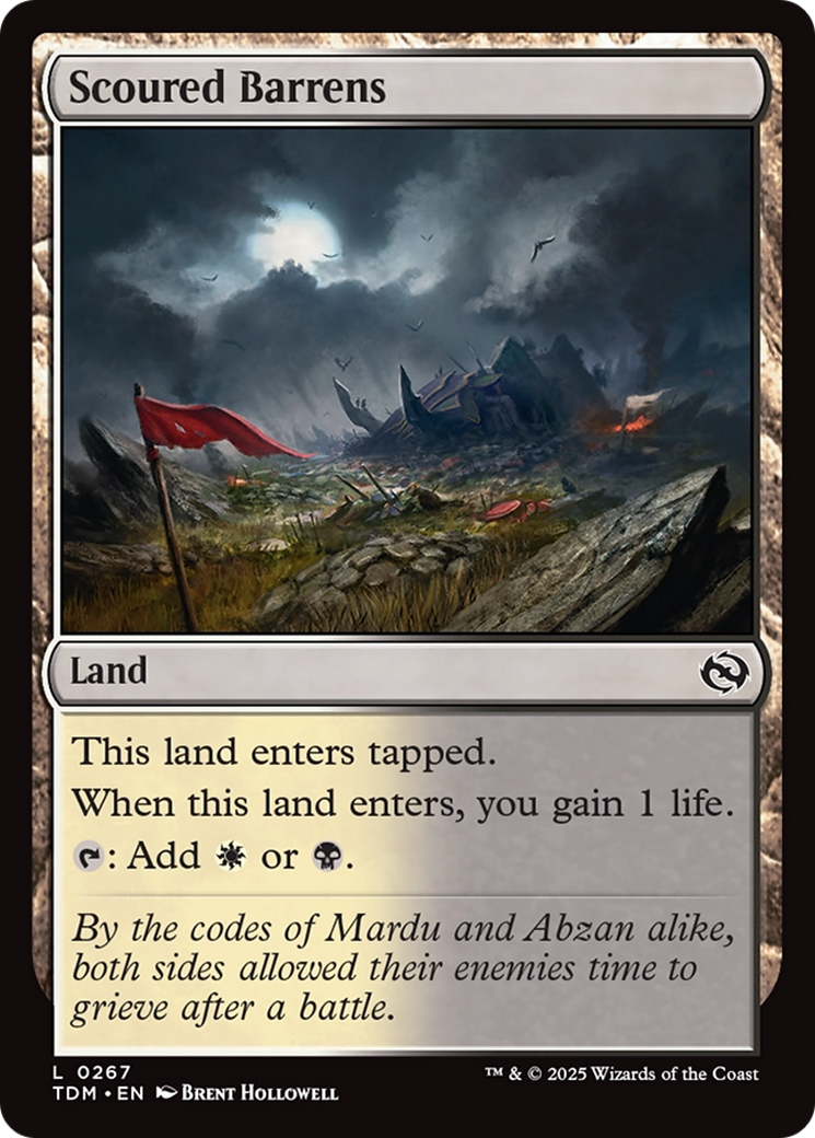 Scoured Barrens (TDM-267) Foil