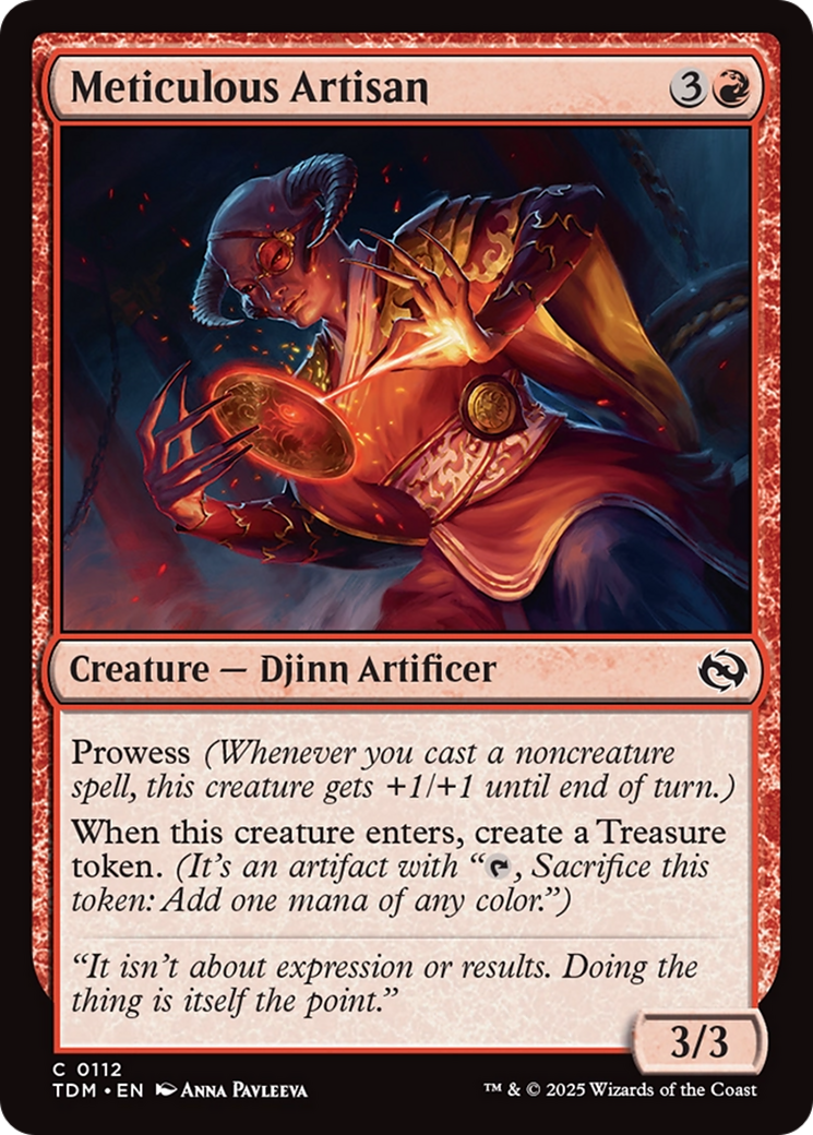 Meticulous Artisan (TDM-112) Foil