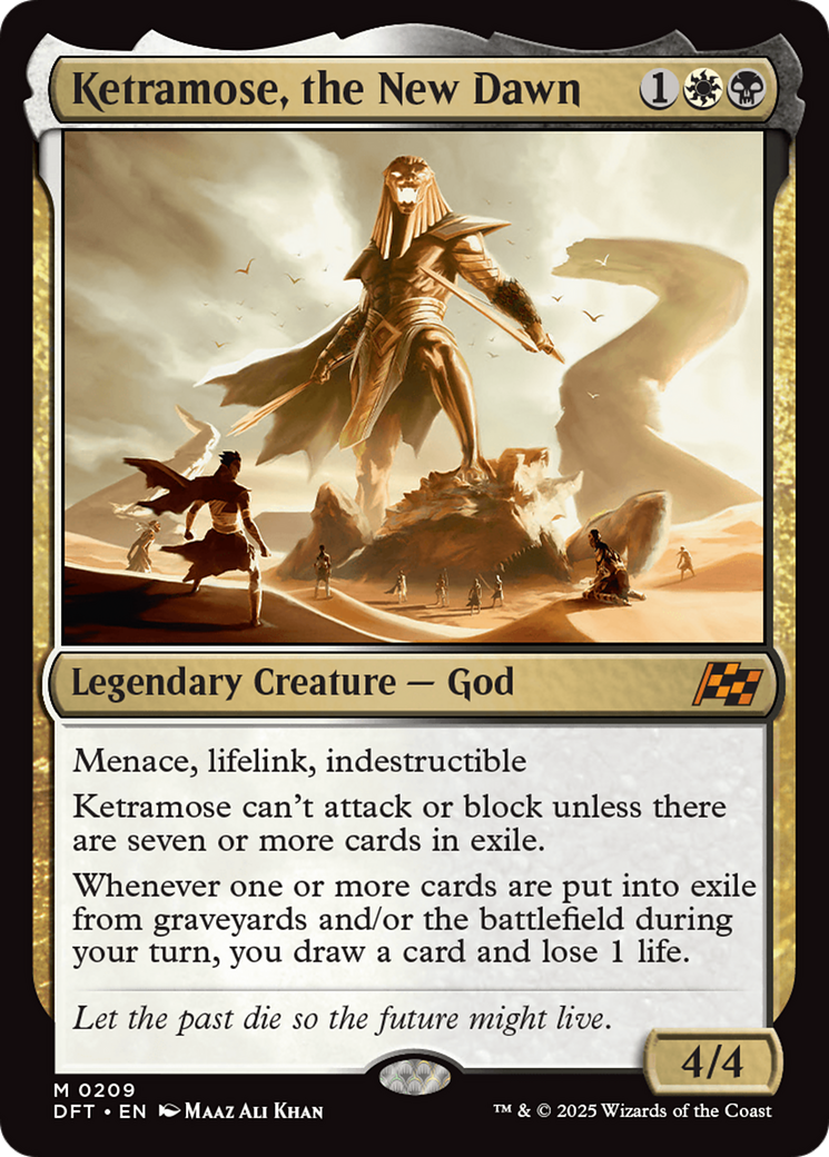 Ketramose, the New Dawn (DFT-209) Foil