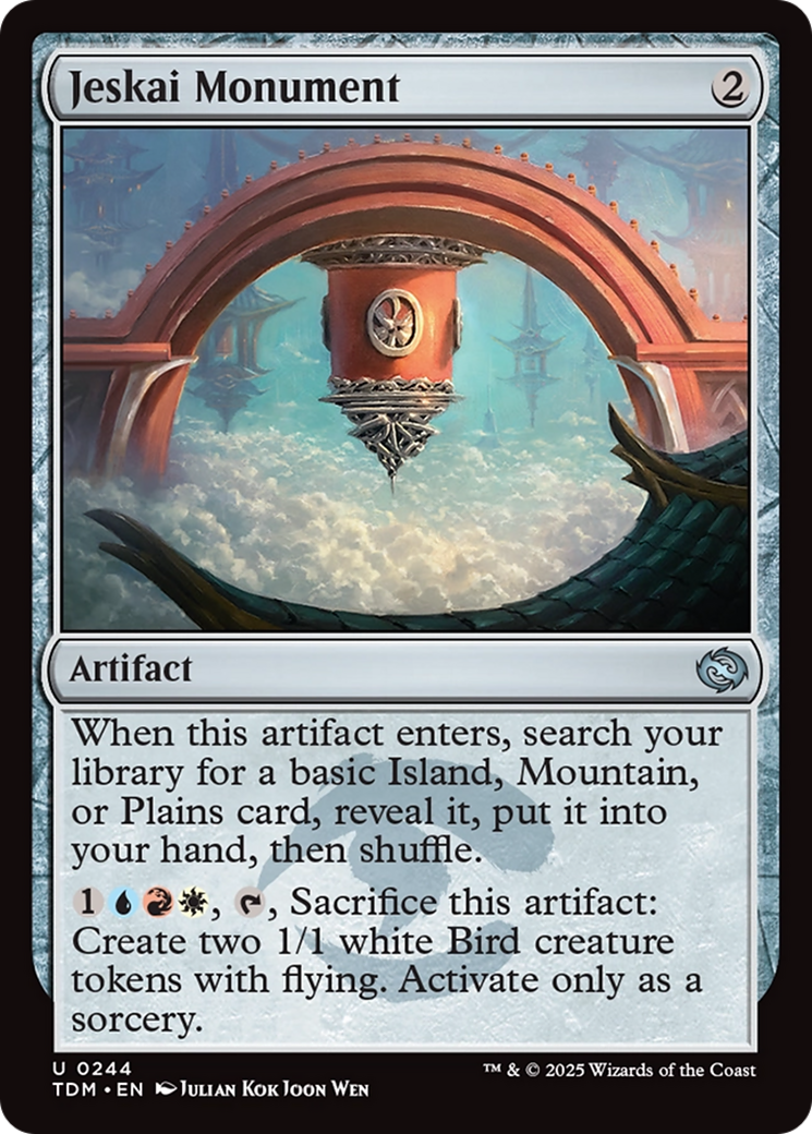Jeskai Monument (TDM-244) Foil