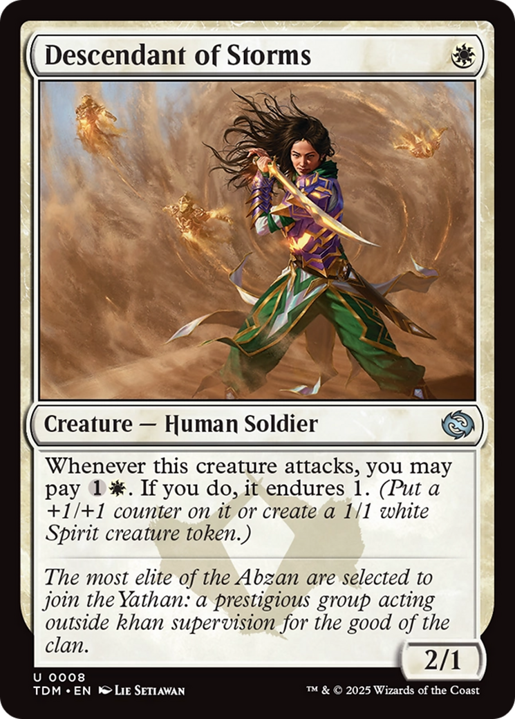 Descendant of Storms (TDM-008) Foil