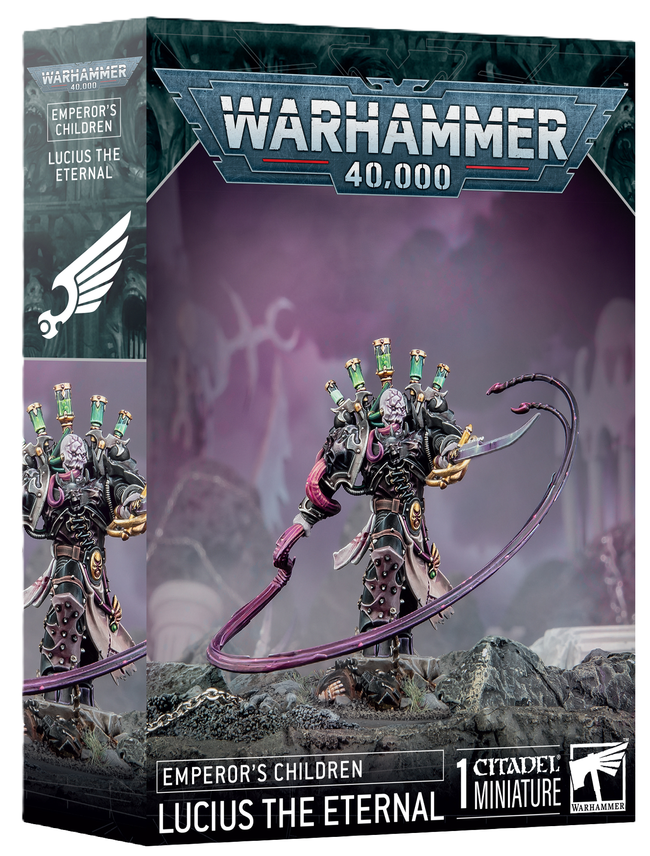 Warhammer 40K Emperor's Children Lucius the Eternal